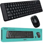 Logitech MK220 920-003161 klaviatuuri ja hiire komplekt, must