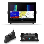 GPS echolottide komplekt Garmin GPSMAP 1223xsv Panoptix Livescope LVS34 ja GLS10-ga