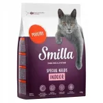 Kuiv kassitoit Smilla Indoor linnuliha maitseline, 4 kg