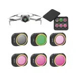 Filtrikomplekt DJI Mini 4 Pro Sunnylife droonile: 6 tk MCUV, CPL, ND8, ND16, ND32, ND64