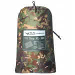 Telkimiskate DD Hammocks Tarp XL 4,5x3 m, woodland