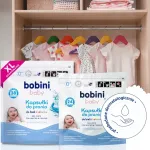 Beebipesupesad BOBINI, h&uuml;poallergeensed, valged, 62 tk