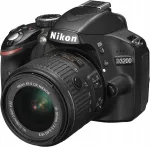 Kaamera NIKON D3200 koos objektiiviga AF-S 18-55 VR stabilisaatoriga