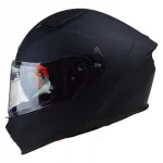 Motorratturi kiiver NOX N402 Black Mat p&auml;ikeseliblikaga, suurus S
