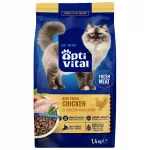 Kuiv kassitoit OPTIVITAL kanalihaga, 1,4 kg