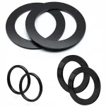Silikoonist mustad O-r&otilde;ngad basseini Intex, Bestway jaoks, 6 tk