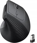 Vertikaalne juhtmevaba ergonoomiline hiir, 6 nuppu, 4000 DPI, 2.4G