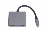 USB-C 4-&uuml;hes jagaja: HDMI, USB 3.0, PD 100W laadimine