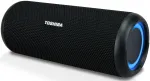 Kaasaskantav Bluetooth k&otilde;lar TOSHIBA, 20W, LED, IP67, must, laetav, USB-ga