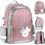 T&uuml;drukute seljakott, roosa, 18 l, 3 sektsiooni, Minnie Mouse