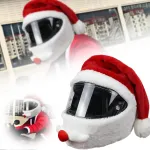 Mootorrattakiivri kate Santa Claus, universaalne, sametist