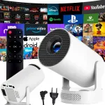 Kaasaskantav 4K WiFi Android TV projektor nutik&otilde;lariga