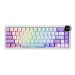 Mehaaniline klaviatuur AK650 Dream Weaver, lilla-valge-sinine, RGB-valgustusega