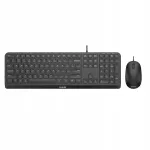 Klaviatuur ja hiir Philips SPT6207B/00, USB, 1200 dpi, must