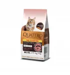 Kuiv kassitoit Quattro CAT teraviljavaba, l&otilde;he ja krilliga, 1,5 kg