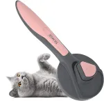 Isepuhastuv roosa ergonoomiline hari kassidele ja koertele, 19,3 cm
