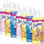Vedelate loputusvahendite komplekt Softlan MIX, 7 x 1 l, 315 pesukorda, Saksamaa