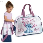 Roosa Lilo & Stitch koolikott t&uuml;drukutele ujumistarvete jaoks
