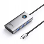 USB-C jagaja Orico PW11-6P, 6 &uuml;hendust, USB-A, HDMI 4K, 5 Gb/s, hall