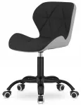 VASTO OFFICE PU must/halli suitsu tooniga kontoritool