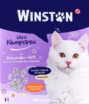 Bentoniium kassiliiv WINSTON, beebipudru l&otilde;hnaga, 6 l