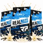 Valgud-s&uuml;sivesikute pulber Real Pharm Real Mass 1000 g vaniljemaitseline