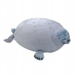 &Uuml;mmargune pehme h&uuml;lgekujuline padi, 30 cm, valge