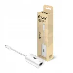USB-C kuni RJ-45 adapter CLUB3D CAC-1519, valge