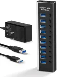 USB jaotur LED-iga, 10 pesa, 5908040718822