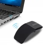 Juhtmevaba kokkupandav hiir, 1600 DPI, must, USB
