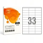 MyOffice kleepsud, valged, 70x25,4 mm, A4, 100 lehte