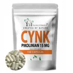 Tsinkpikolinaat 15 mg, 100 kapslit