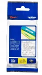 Liimiga lint BROTHER TZe-135, 12 mm x 8 m, valge mustal