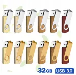 32GB 3.0 puidust USB-m&auml;lupulk, erinevad disainid