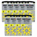 Rayovac 10 9BL kuuldeaparaadi patareid, 72 tk