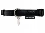 ZOLUX Mac Leather reguleeritav nahast koera kaelarihm, 10 mm, must