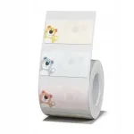 Kleebised NIIMBOT 40&times;20 mm, 320 tk., karumustritega, sobib B21/B3S/B1