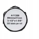 Dymo kleebised 11356, 89x41 mm, 300 tk