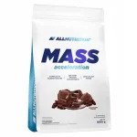 Gainer ALLNUTRITION MASS ACCELERATION 3000g valkude ja s&uuml;sivesikutega