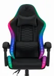 M&auml;ngutool Hell's Chair HC-1000, must, RGB LED, p&ouml;&ouml;ratav