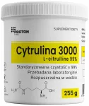Aminohape Proton Labs CITRULLINE 255g L-tsitrulliin 3000mg 99%