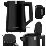 Elektriline veekeetja Grundig WK 5320L, 1,7 l, 2200 W, must