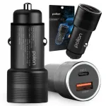 Autolaadija POLION USB-C ja USB-A, 48W, QC3.0, PD, 3A