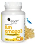 Toidulisand Aliness Fish Omega 3 FORTE trigl&uuml;tseriidid 500/250mg 60 kapslit