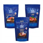 Kuivtoidu komplekt koertele (lambaliha, l&otilde;he, kalkuniliha), 3 x 500 g