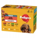 Koeratoit Pedigree Senior erinevate maitsetega želeepakendites 12 x 100 g