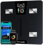 Digitaalsed kehaanal&uuml;&uuml;si kaalud FITAGE 180 kg, LCD, rakendusega