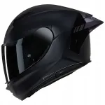 Motoringratturi kiiver NOLAN N60-6 Sport, must/h&otilde;bedane, mati viimistlusega, suurus M