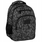 Kooli seljakott, hall-must, 30 l