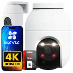 P&ouml;&ouml;ratav 8 MPX 4K WiFi videokaamera EZVIZ C8C liikumisanduri ja 64 GB kaardiga